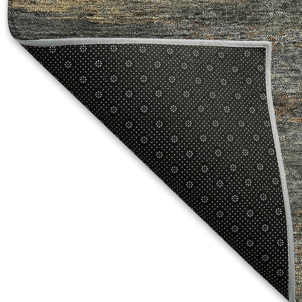 Premium Machine Washable Mayfield AMF942 Graphite 3' x 5' Rug