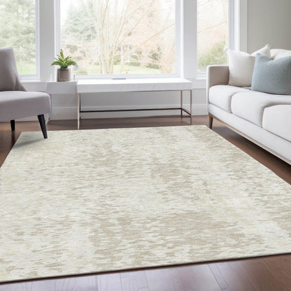 Premium Machine Washable Mayfield AMF949 Ivory 8' x 10' Rug