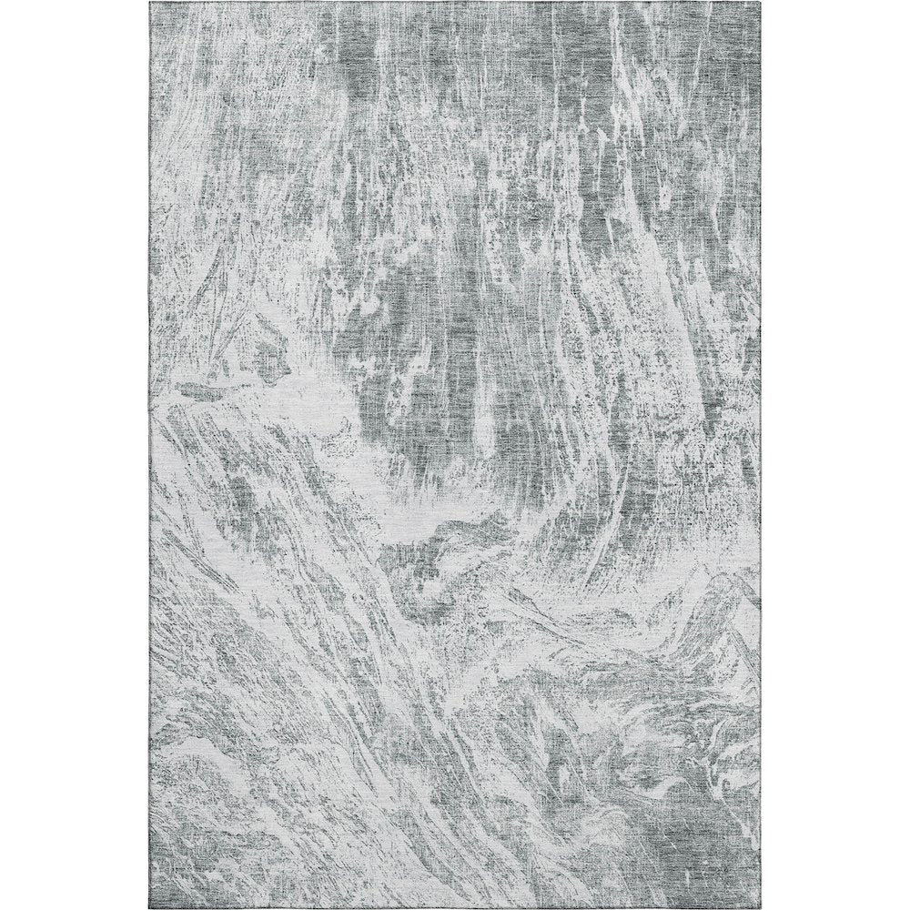 Premium Machine Washable Mayfield AMF971 Gray 8' x 10' Rug