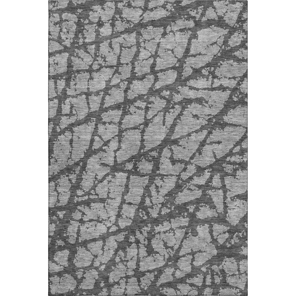 Premium Machine Washable Mayfield AMF972 Gray 8' x 10' Rug