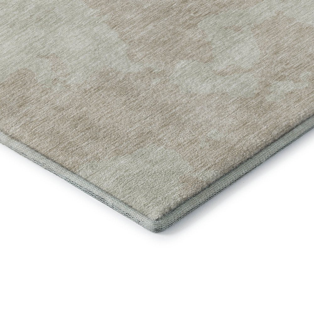 Premium Machine Washable Mayfield AMF975 Beige 3' x 5' Rug