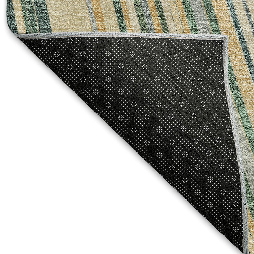 Premium Machine Washable Mayfield AMF981 Beige 3' x 5' Rug