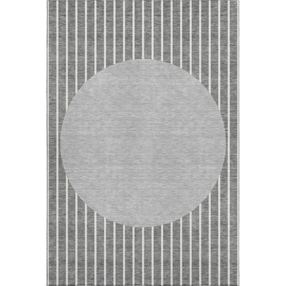 Premium Machine Washable Mayfield AMF994 Gray 8' x 10' Rug