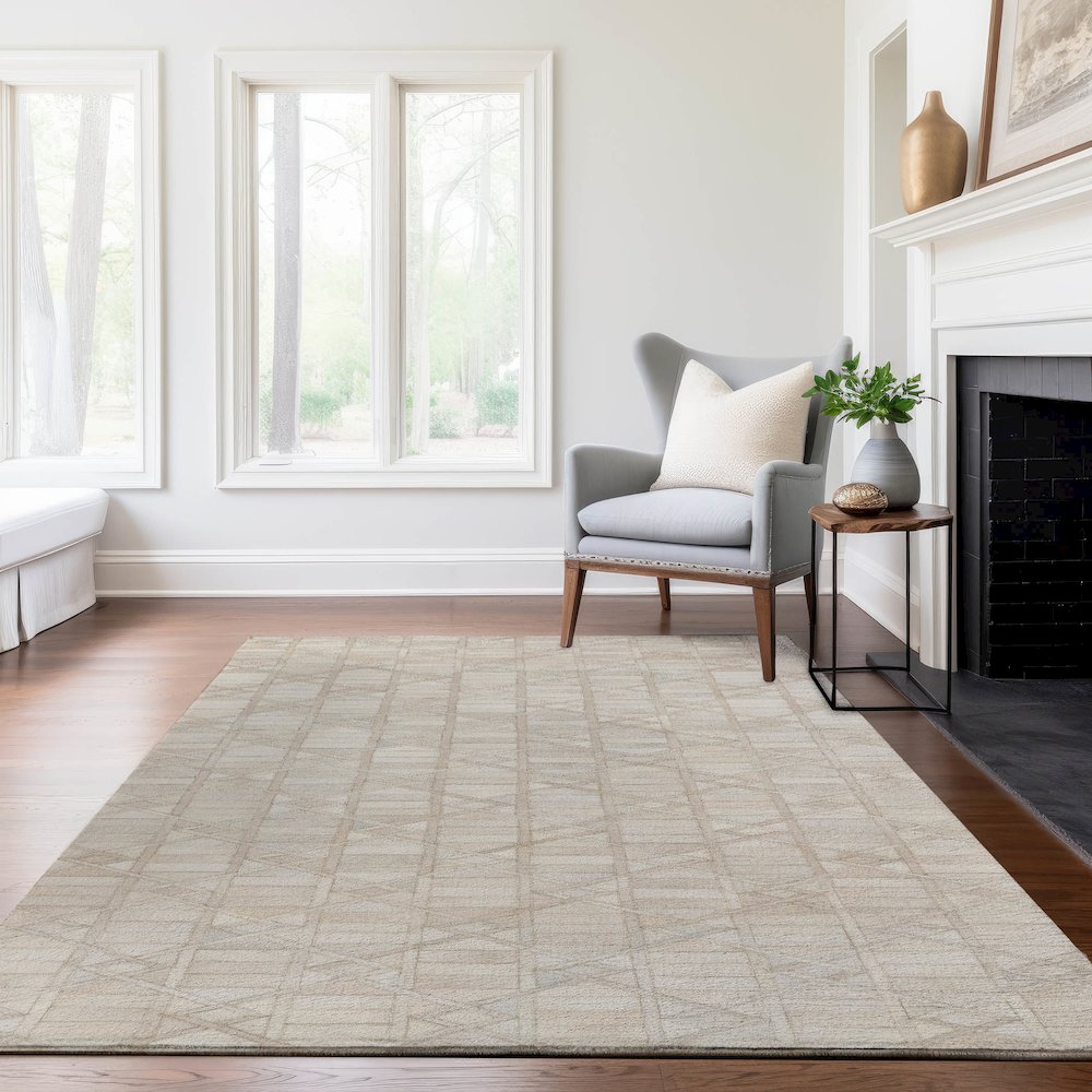 Premium Machine Washable Mayfield  Ivory 8' x 10' Rug