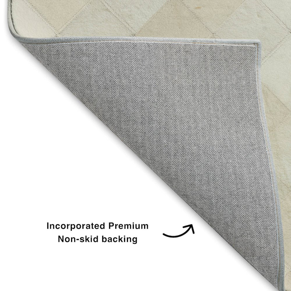 Luxury Washable Indoor/Outdoor Bozeman Linen 3' x 5' Rug
