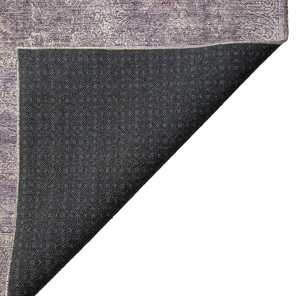 Luxury Washable Indoor/Outdoor Burano Plum 3' x 5' Rug