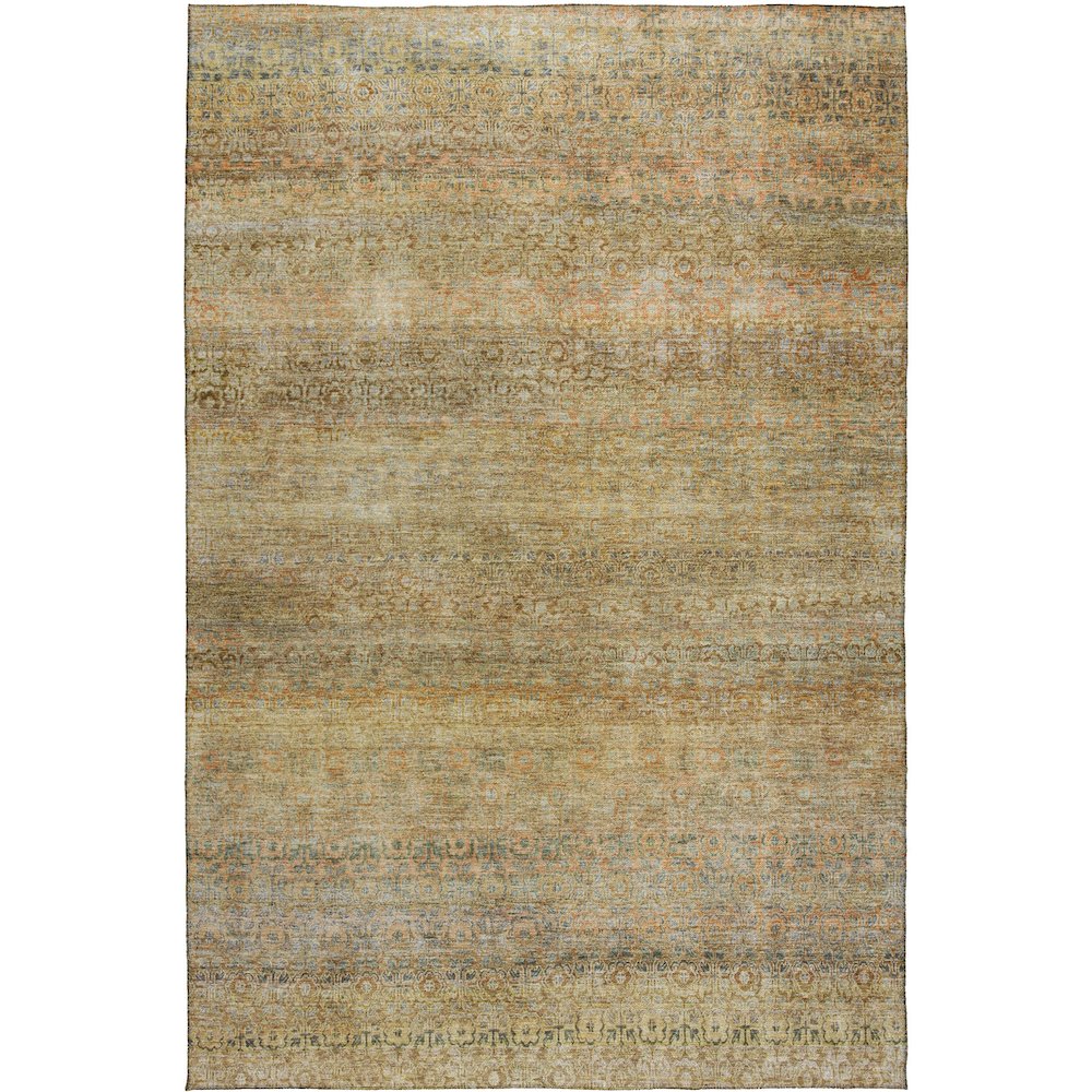 Luxury Washable Indoor/Outdoor Burano Wheat 8' x 10' Rug