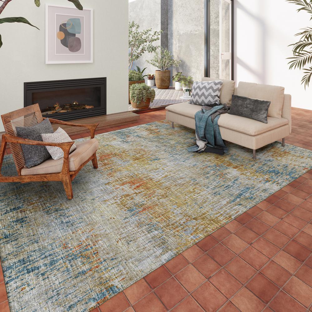 Indoor/Outdoor Accord AAC31 Gilded Washable 8' x 10' Rug