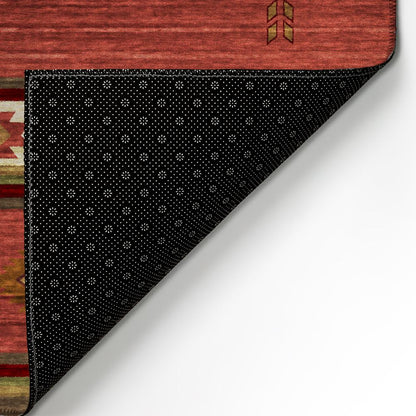 Indoor/Outdoor Sonora ASO34 Spice Washable 3' x 5' Rug
