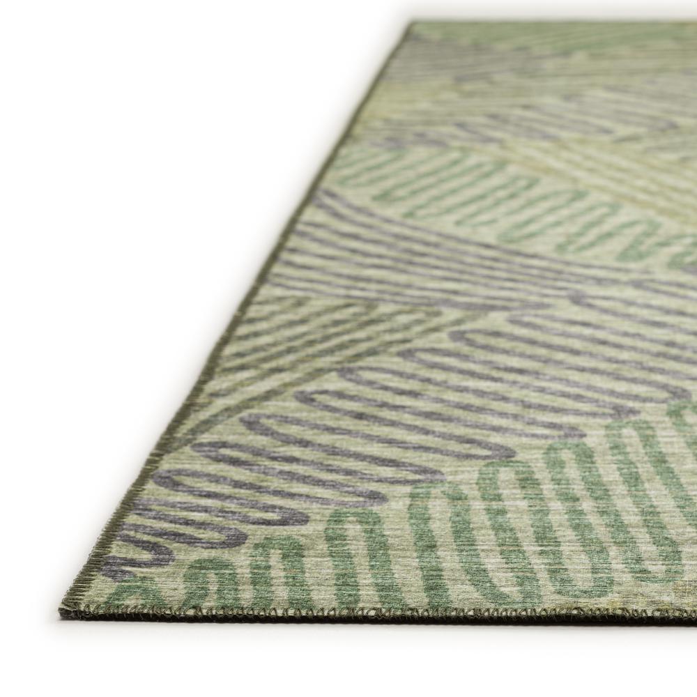 Indoor/Outdoor Sedona SN11 Moss Washable 2'3" x 7'6" Runner Rug
