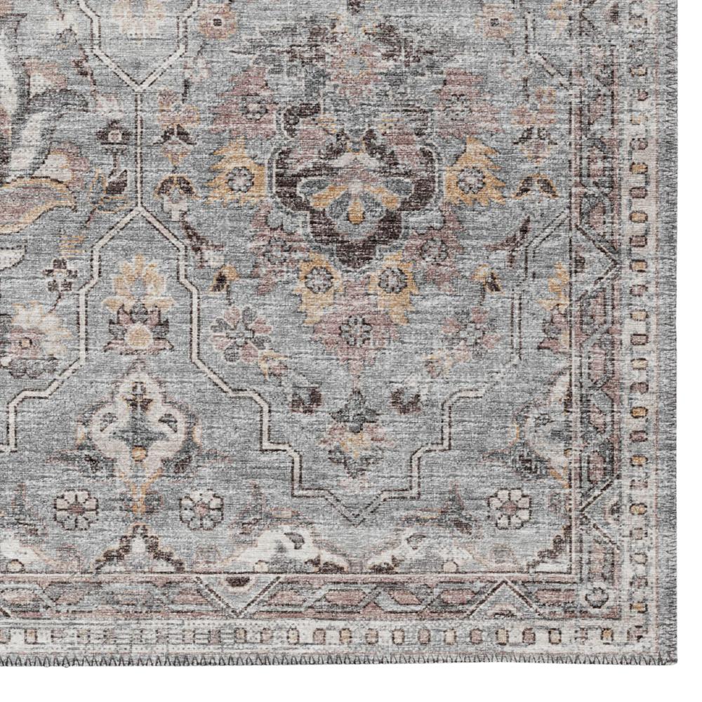 Indoor/Outdoor Marbella MB4 Silver Washable 5' x 7'6" Rug