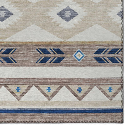 Indoor/Outdoor Phoenix PH3 Ivory Washable 3' x 5' Rug