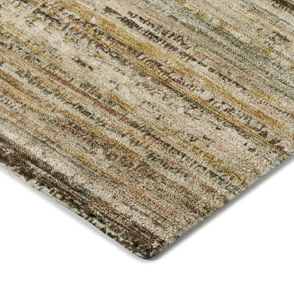 Luxury Washable Indoor/Outdoor Kochi Mocha 3' x 5' Rug