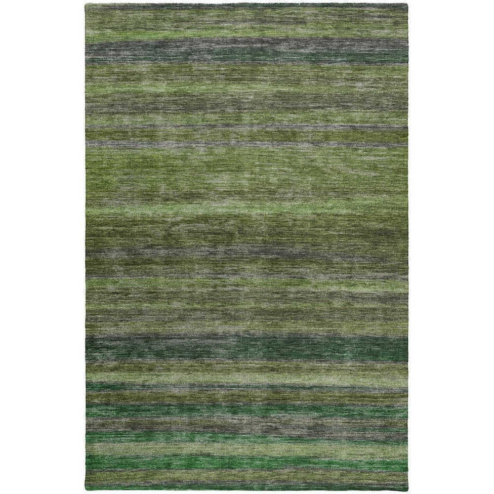 Luxury Washable Indoor/Outdoor Kochi Aloe 8' x 10' Rug