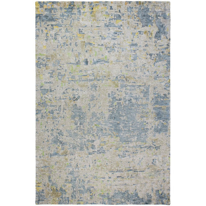 Luxury Washable Indoor/Outdoor Kochi Blue 8' x 10' Rug