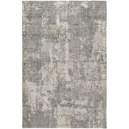 Luxury Washable Indoor/Outdoor Kochi Gray 8' x 10' Rug