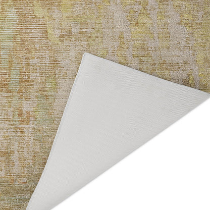 Luxury Washable Indoor/Outdoor Kochi Khaki 3' x 5' Rug