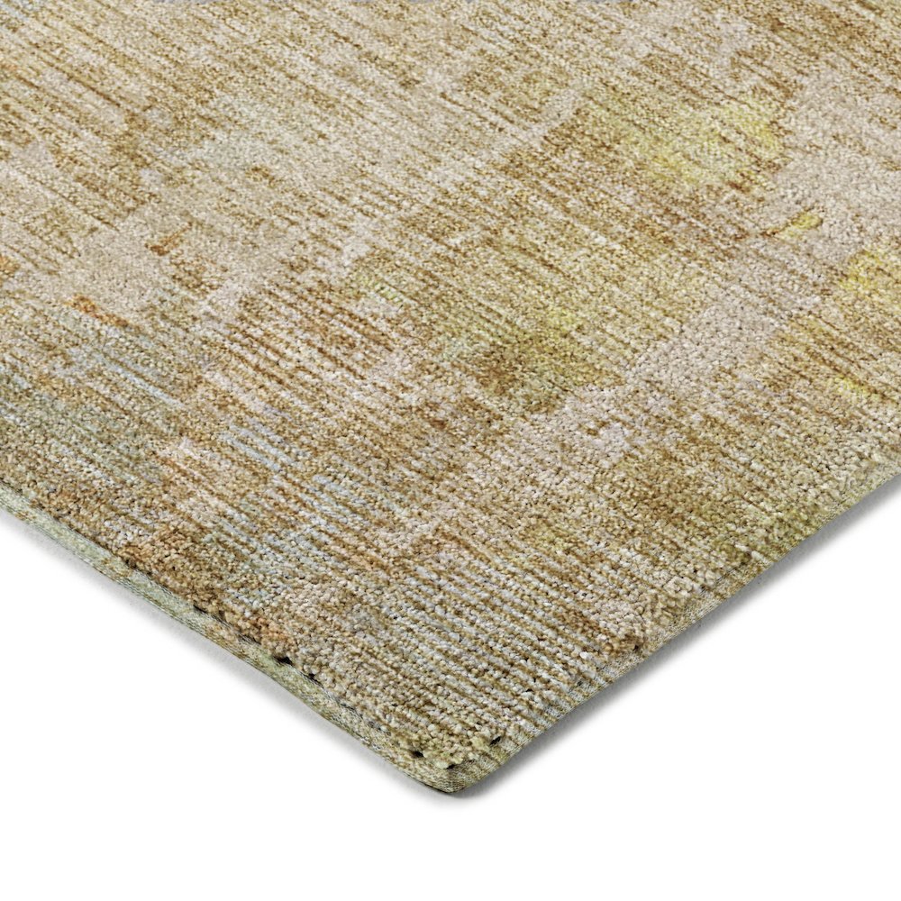 Luxury Washable Indoor/Outdoor Kochi Khaki 3' x 5' Rug