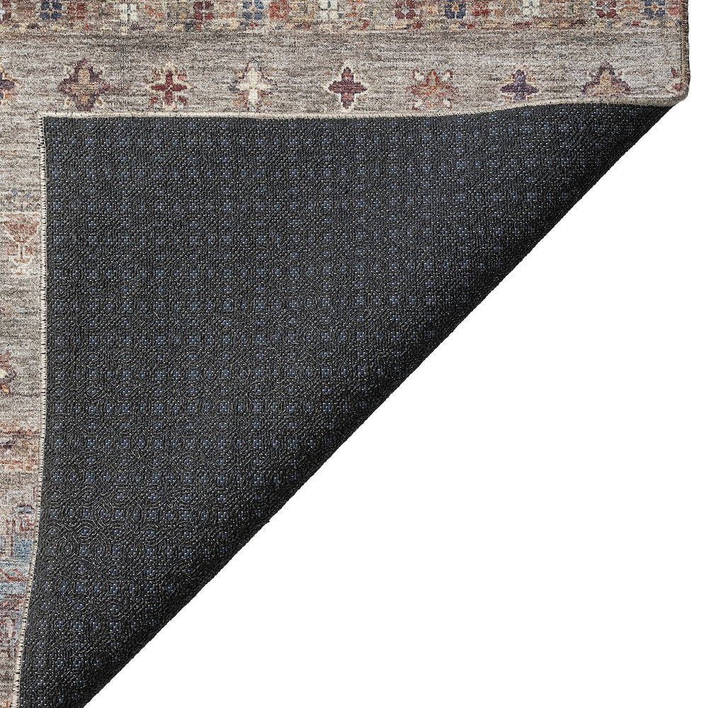 Indoor/Outdoor Karaj Gray 3' x 5' Rug