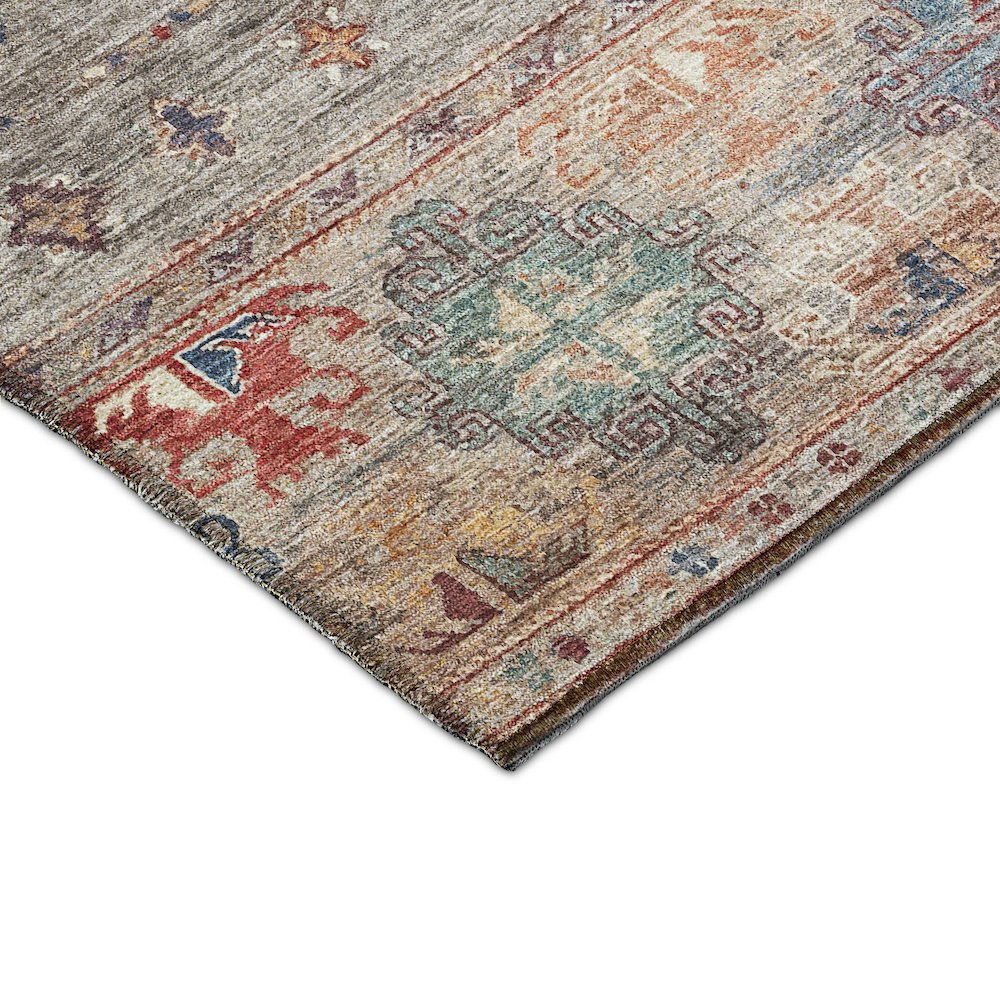 Indoor/Outdoor Karaj Gray 3' x 5' Rug