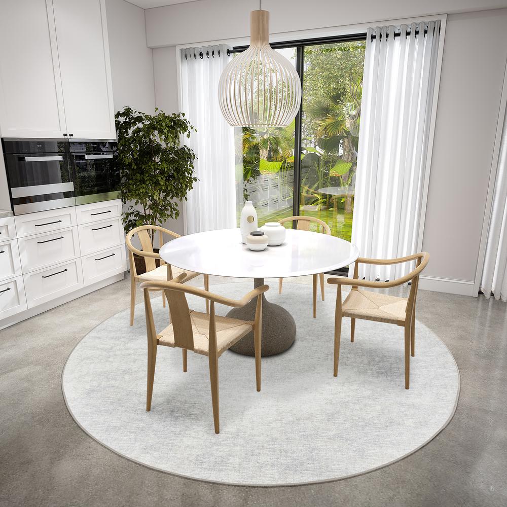Winslow WL1 Ivory 8' x 8' Round Rug