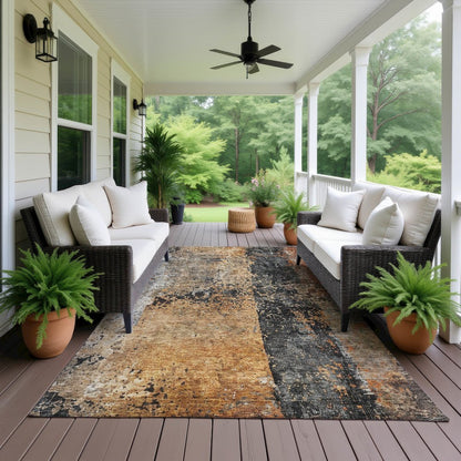 Indoor/Outdoor Nouveau Copper 8' x 10' Rug