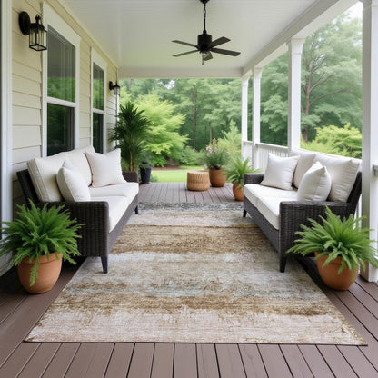 Indoor/Outdoor Nouveau Beige 8' x 10' Rug