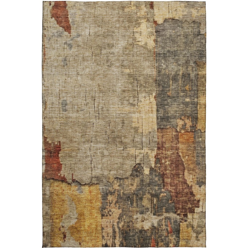 Indoor/Outdoor Nouveau Khaki 8' x 10' Rug