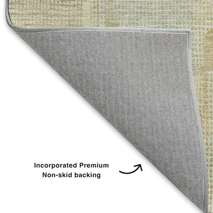 Luxury Washable Indoor/Outdoor Ravenna Beige 3' x 5' Rug