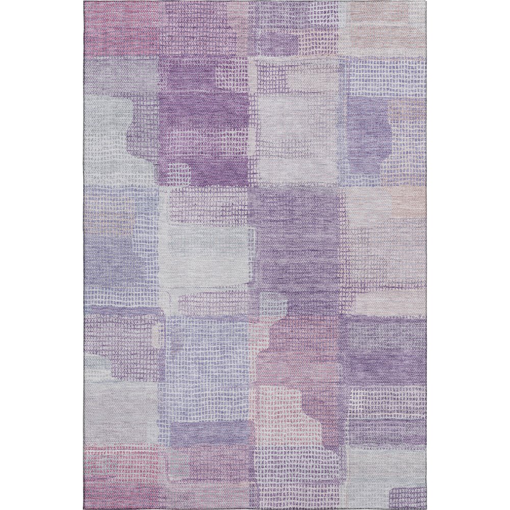 Luxury Washable Indoor/Outdoor Ravenna Lavender 8' x 10' Rug