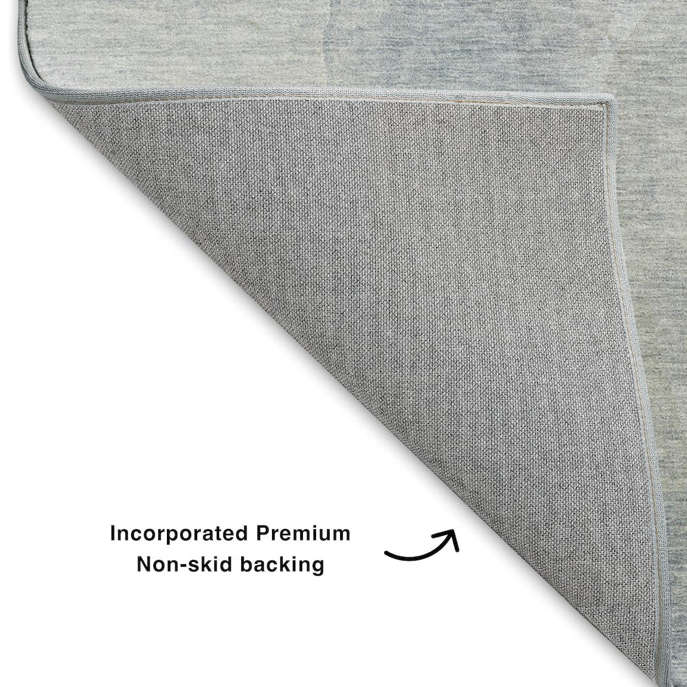 Luxury Washable Indoor/Outdoor Ravenna Sky 3' x 5' Rug