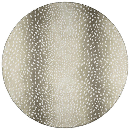 Indoor/Outdoor Mali ML3 Stone Washable 8' x 8' Round Rug