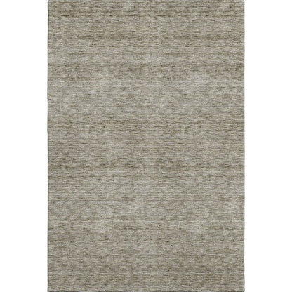 Luxury Washable Indoor/Outdoor Soft Essentials SE1 Ivory 8' x 10' Rug