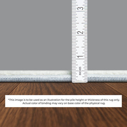 Luxury Washable Indoor/Outdoor Soft Essentials SE2 Gold 3' x 5' Rug