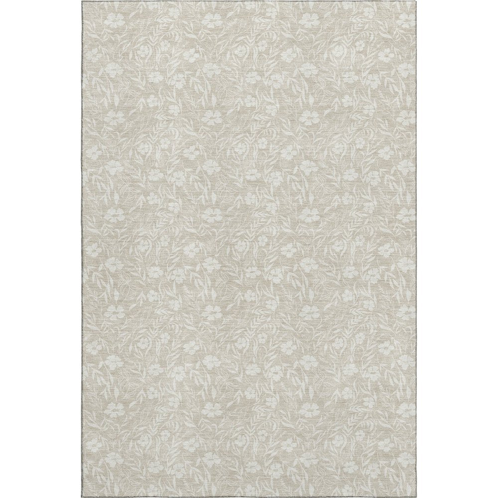 Luxury Washable Indoor/Outdoor Soft Essentials SE4 Brown 8' x 10' Rug