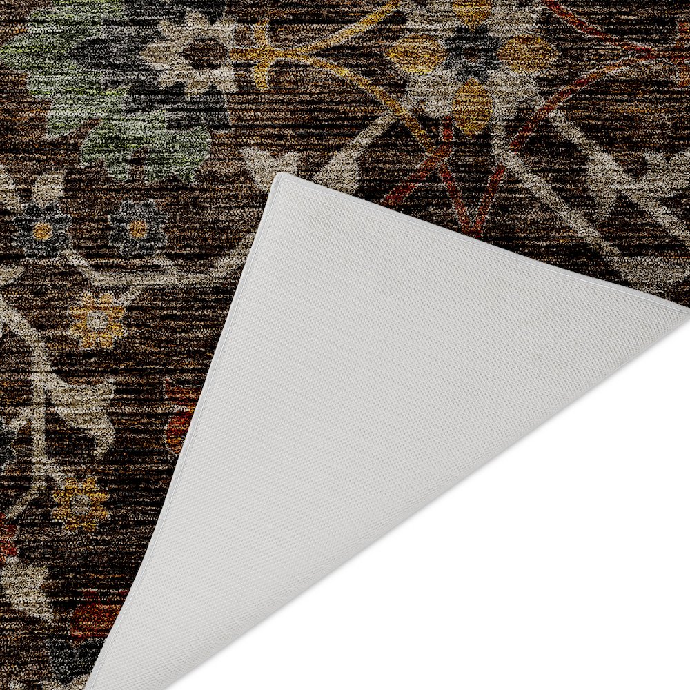 Indoor/Outdoor Silk Road Chocolate 3' x 5' Rug