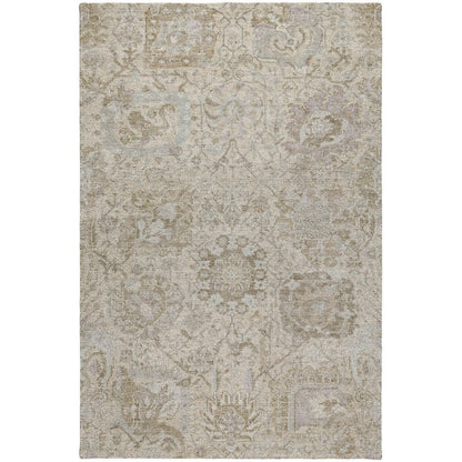 Luxury Washable Indoor/Outdoor Tabrook Ivory 8' x 10' Rug