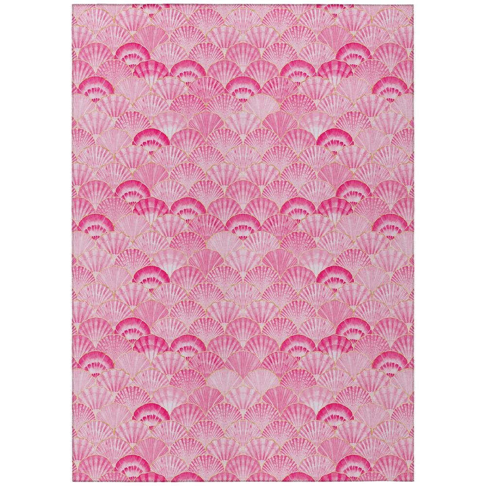 Indoor/Outdoor Seabreeze SZ2 Blush Washable 8' x 10' Rug
