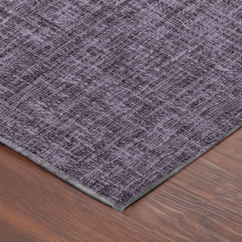 Luxury Washable Voyage VY1 Purple 3' x 5' Rug