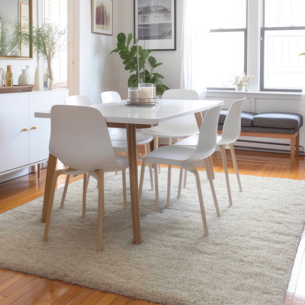 Luxury Washable Voyage VY2 Ivory 8' x 10' Rug