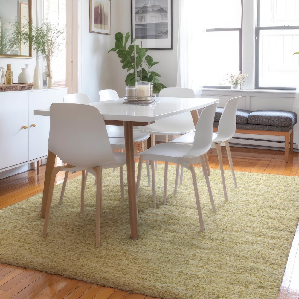 Luxury Washable Voyage VY2 Gold 8' x 10' Rug