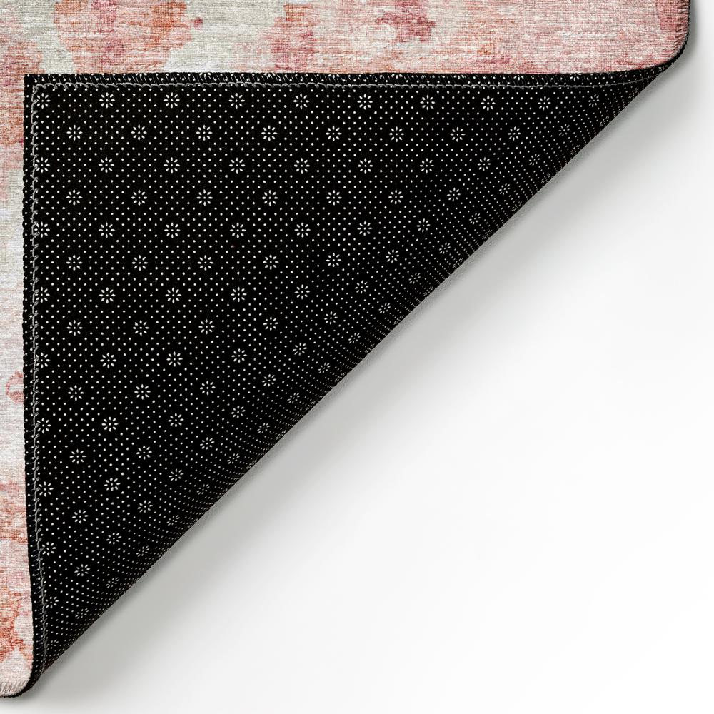 Indoor/Outdoor Accord AAC32 Pink Washable 3' x 5' Rug