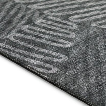 Indoor/Outdoor Sedona SN11 Shadow Washable 2'3" x 7'6" Runner Rug
