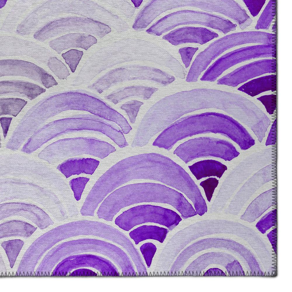 Indoor/Outdoor Seabreeze SZ5 Violet Washable 3' x 5' Rug