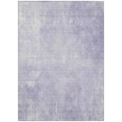 Machine Washable Indoor/Outdoor Chantille Lavender 9' x 12' Rug