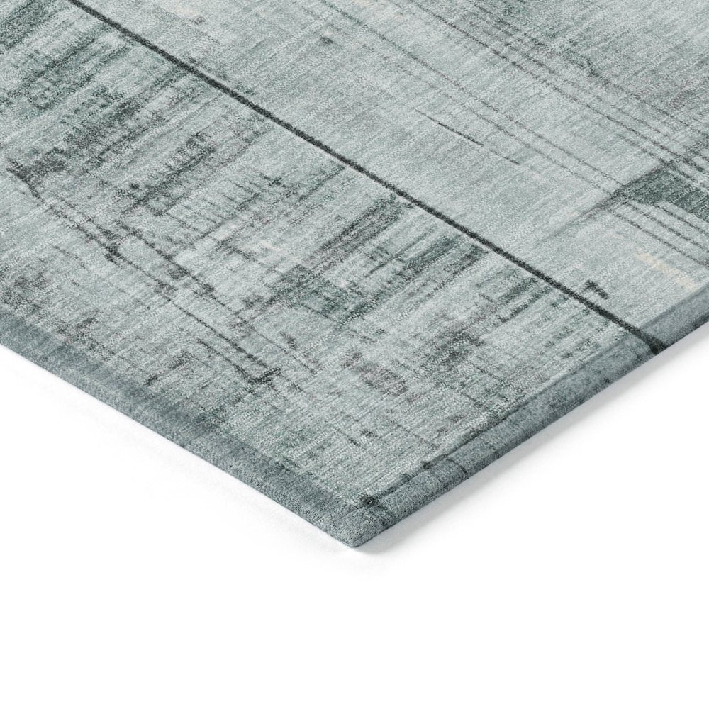 Machine Washable Indoor/Outdoor Chantille Seafoam 5' x 7'6" Rug