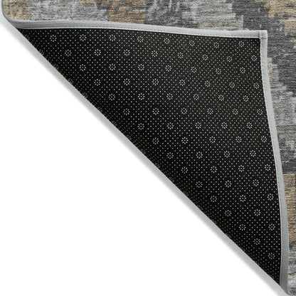Machine Washable Indoor/Outdoor Chantille Khaki 5' x 7'6" Rug