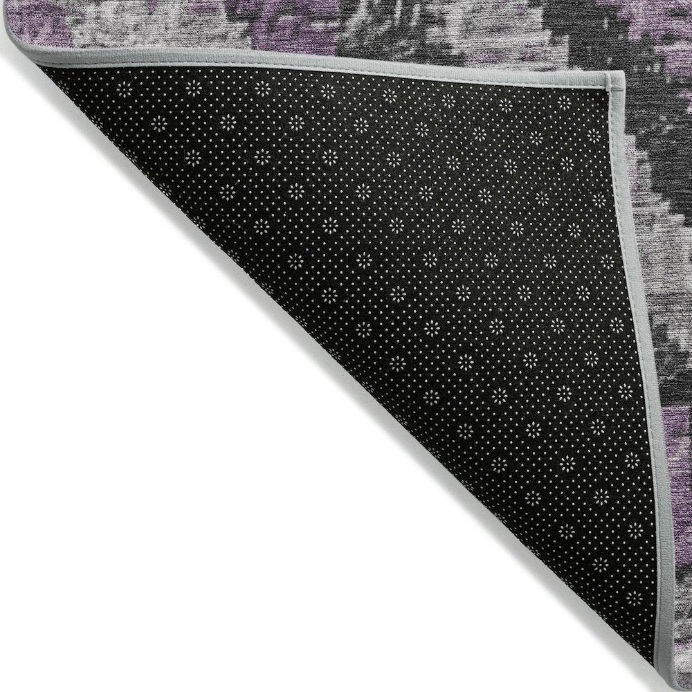 Machine Washable Indoor/Outdoor Chantille Lavender 5' x 7'6" Rug