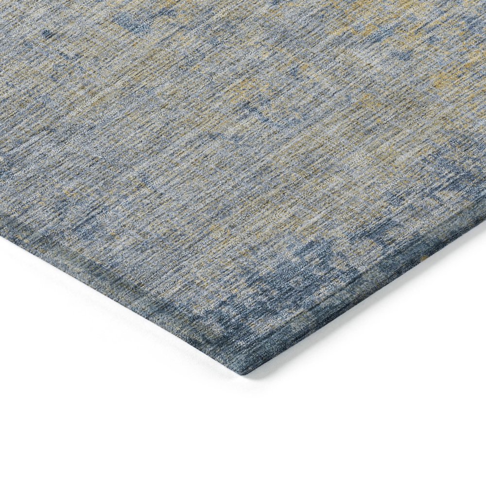 Machine Washable Indoor/Outdoor Chantille Navy 5' x 7'6" Rug