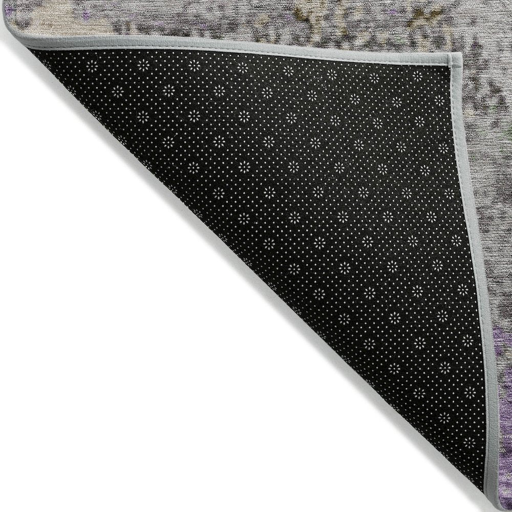 Machine Washable Indoor/Outdoor Chantille Lavender 5' x 7'6" Rug